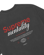 The Supreme Mentality Tee - Black