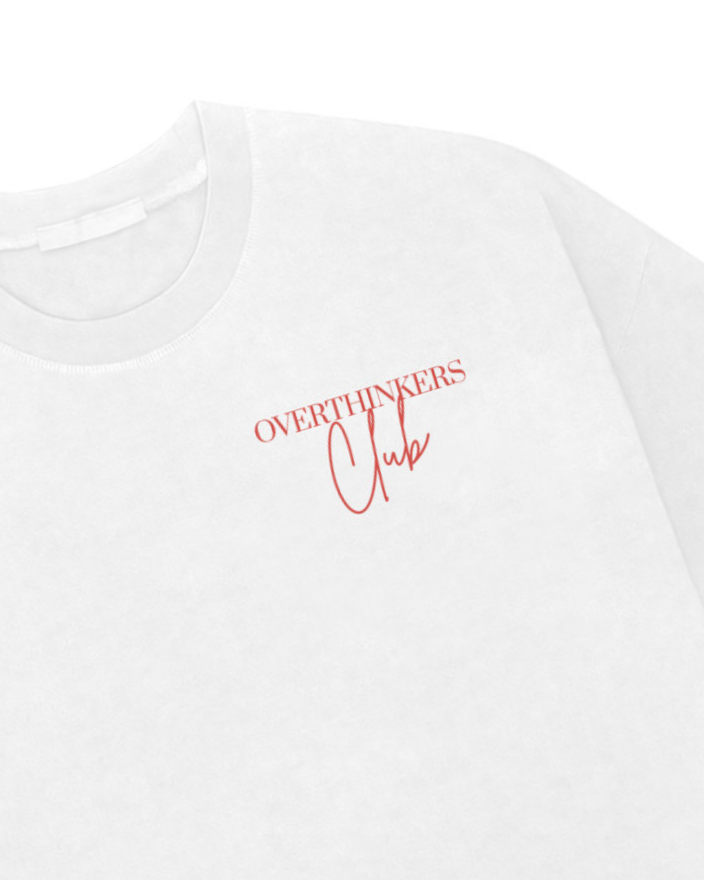 The Overthinks Club Tee - White