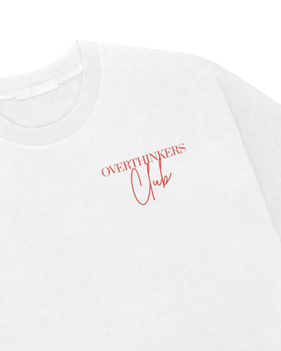 The Overthinks Club Tee - White