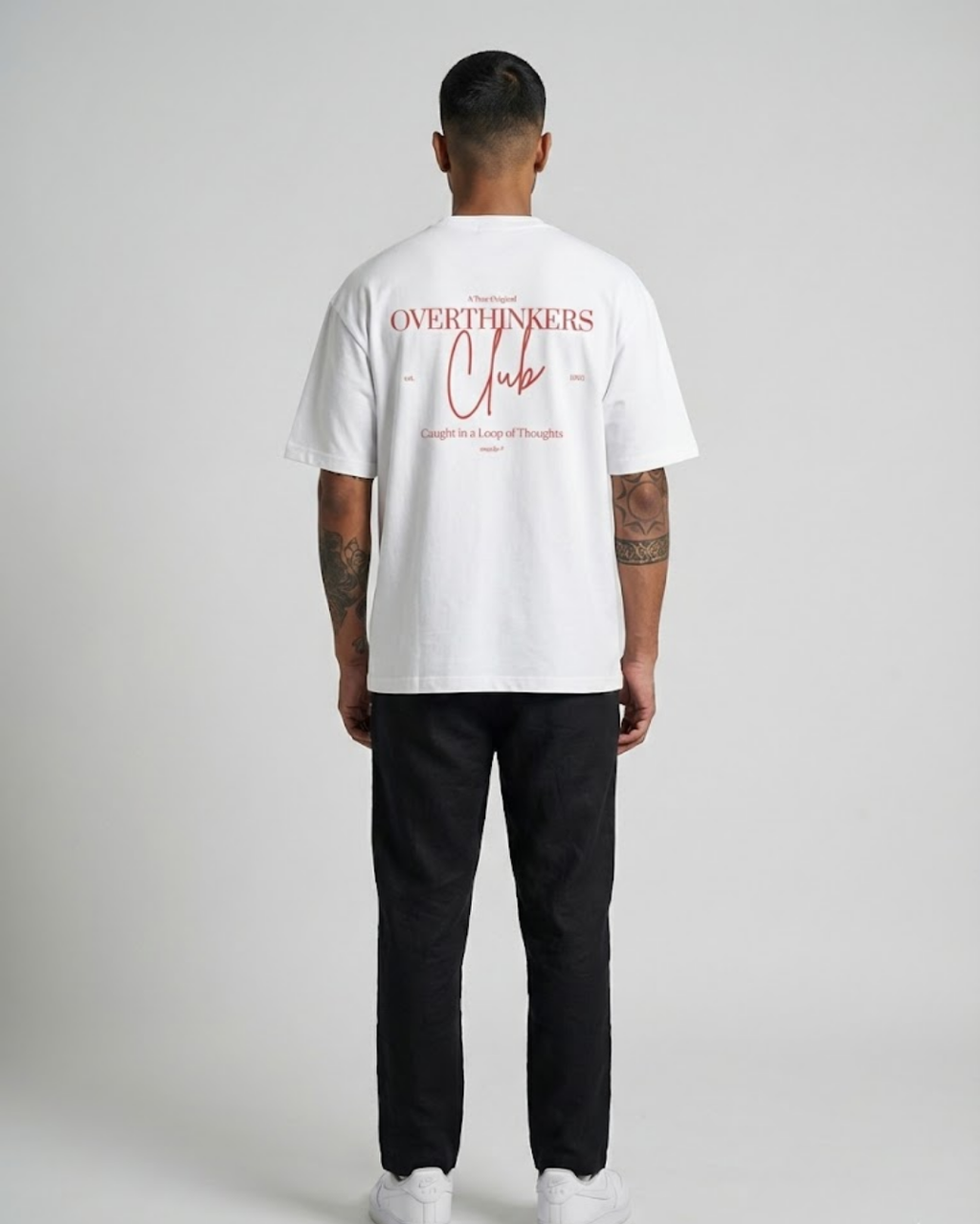 The Overthinks Club Tee - White