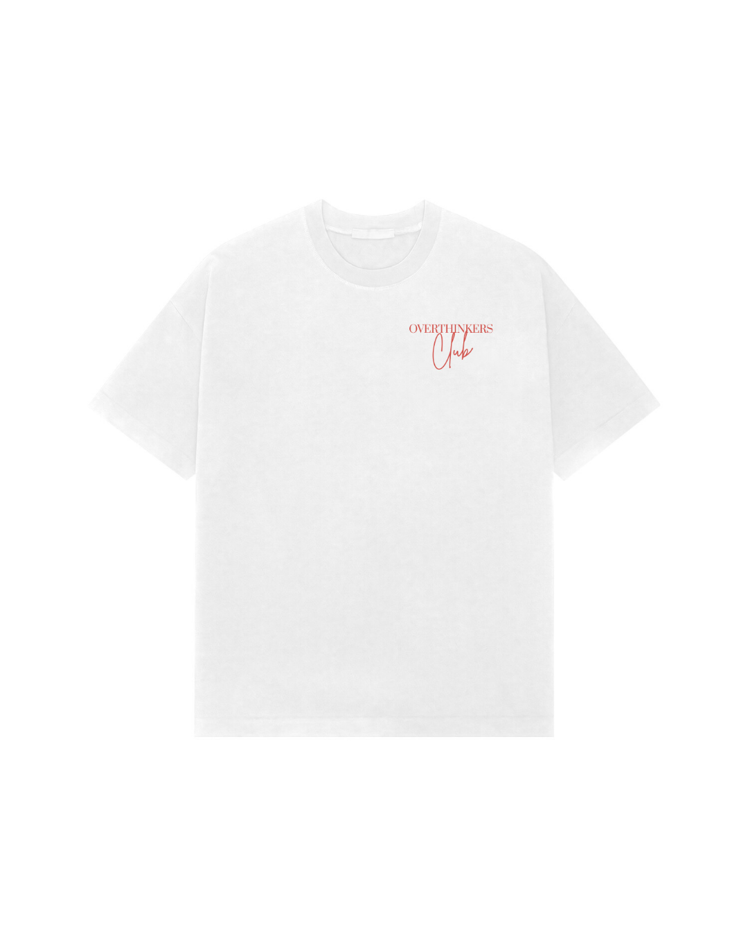 The Overthinks Club Tee - White