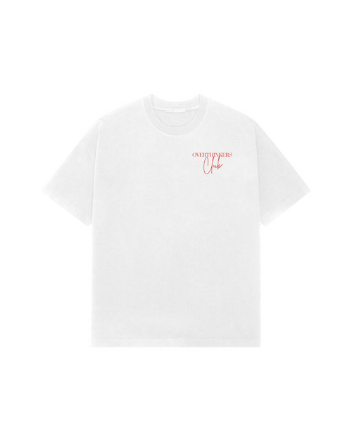 The Overthinks Club Tee - White